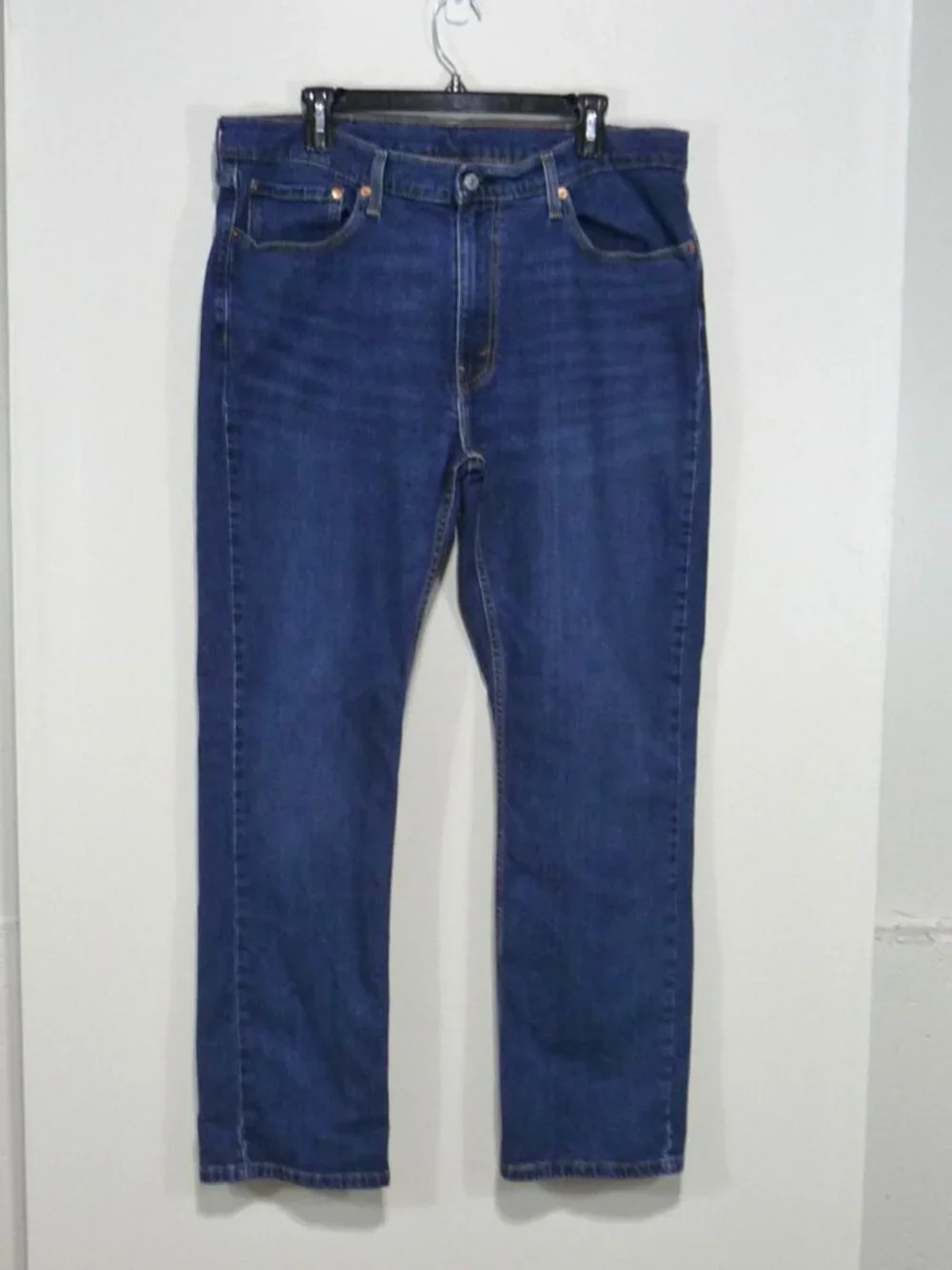 Levi's 514 Straight Fit Jeans 38x30 Medium Wash Denim